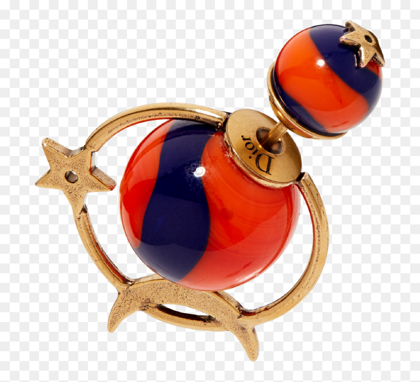 Dior Tribales Astre Lunaire Orange - Dior Tribales Earrings For Women, HD Png Download - tribales png