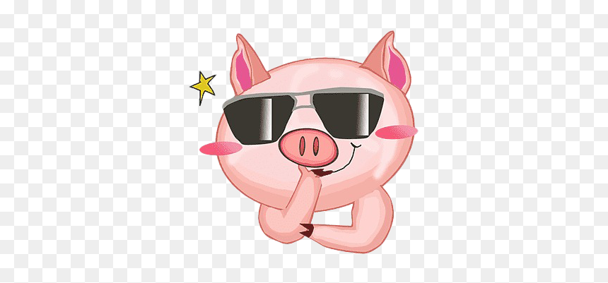 Cute Pink Pig Png Download Image - Pig Cute Cartoon Png, Transparent Png - pig nose png