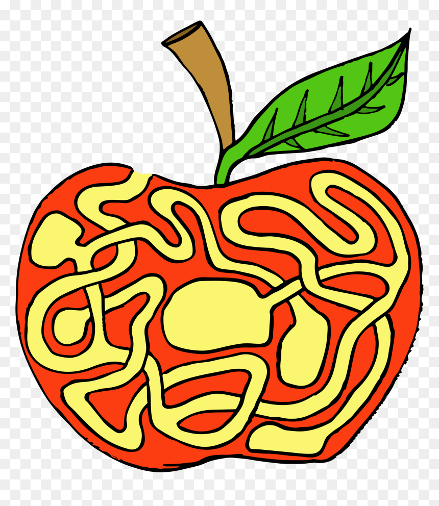 Apple Labyrinth Clip Arts - Fruit Labyrinth, HD Png Download - labyrinth png