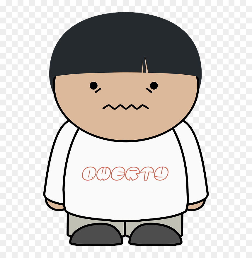 Stressed Out Kid Clipart - Animated Sad Girl, HD Png Download - kid clipart png