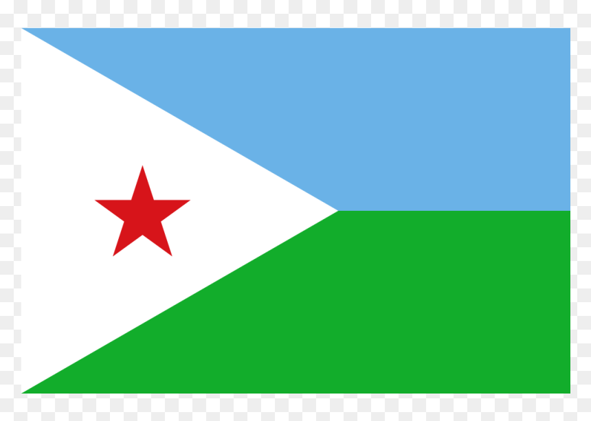 Dj Djibouti Flag Icon - Djibouti Eritrea Flag, HD Png Download - dj icon png