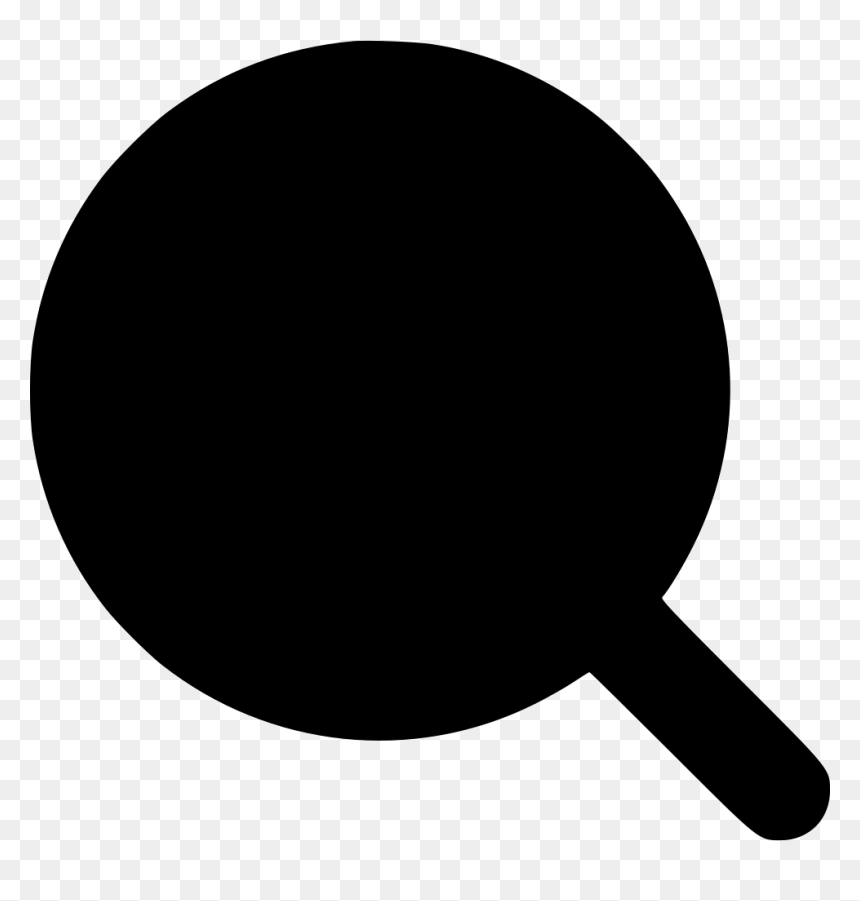 Magnifying Glass - Clip Art, HD Png Download - white magnifying glass icon png