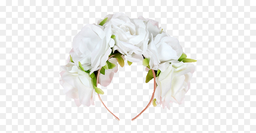 Flower Crown, Png, And Transparent Image - Garden Roses, Png Download - flower crown png transparent