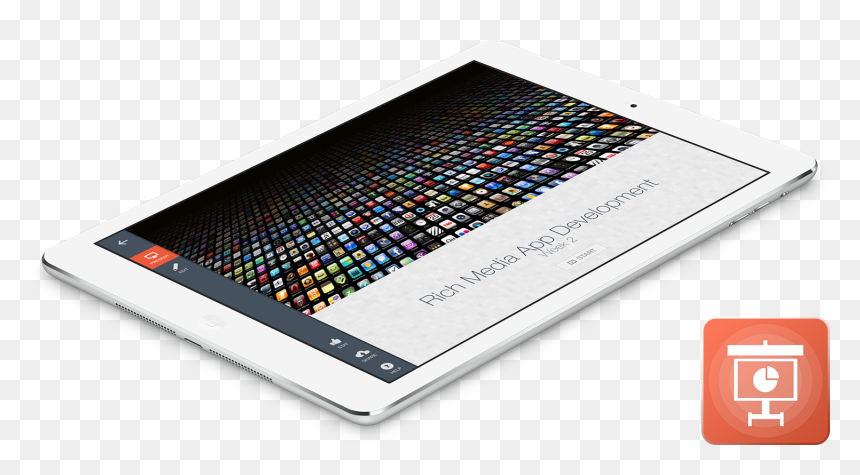 0 Is Presentation App Born For The Ipad - Ipad Presentation Png, Transparent Png - ipad mockup png
