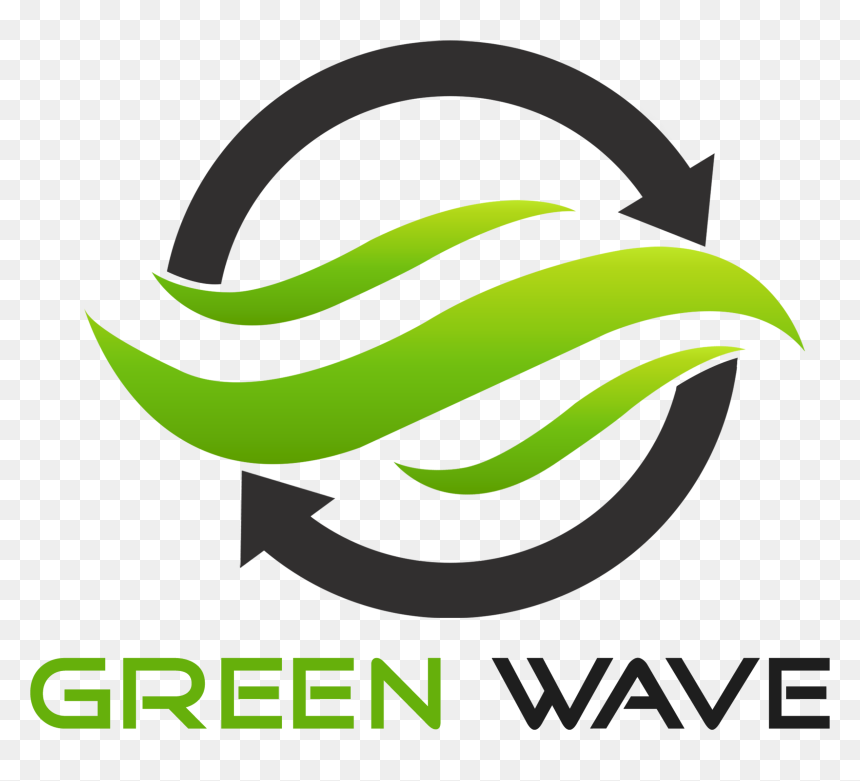 Logo - Graphic Design, HD Png Download - green wave png