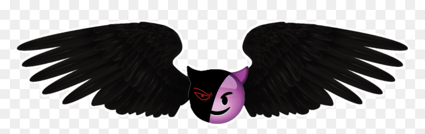 Silhouette Of Owl Wings, HD Png Download - devil wings png