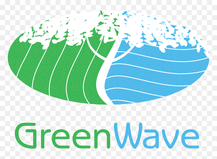 Graphic Design, HD Png Download - green wave png
