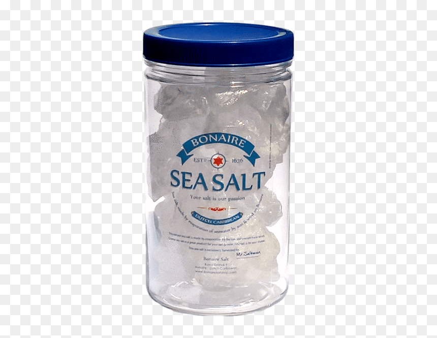 Crystal Container - Water Bottle, HD Png Download - salt pile png