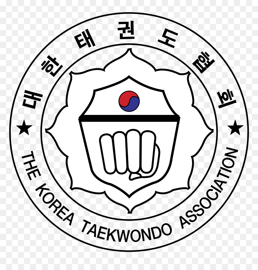 The Korea Taekwondo Association Logo Png Transparent - Circle, Png Download - taekwondo png