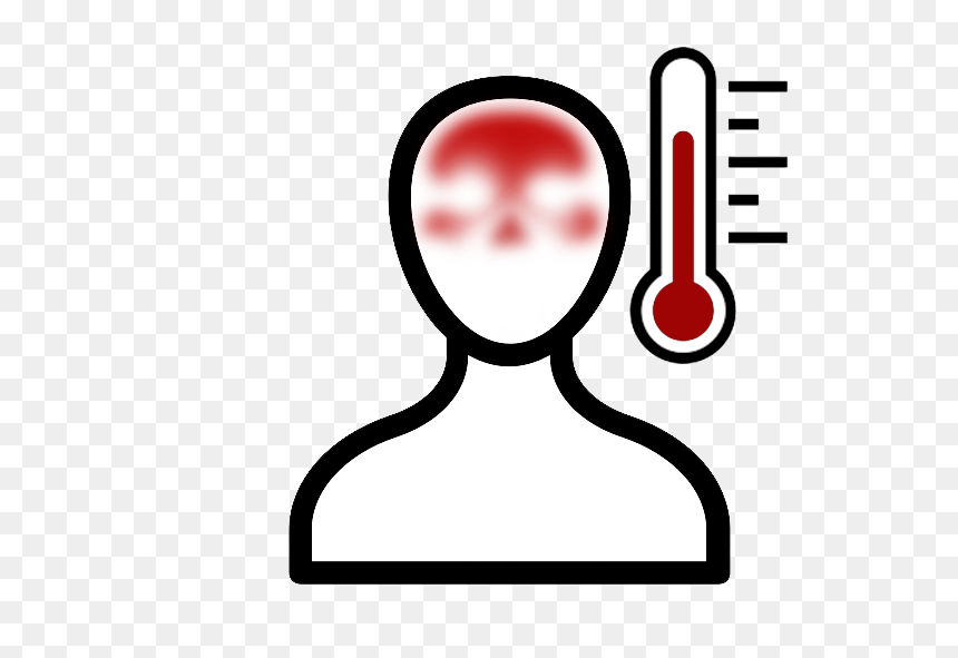 Facial Recognition Svg, HD Png Download - temperature icon png