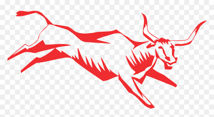Longhorn Clipart Vector - Red Bull, HD Png Download - longhorn png