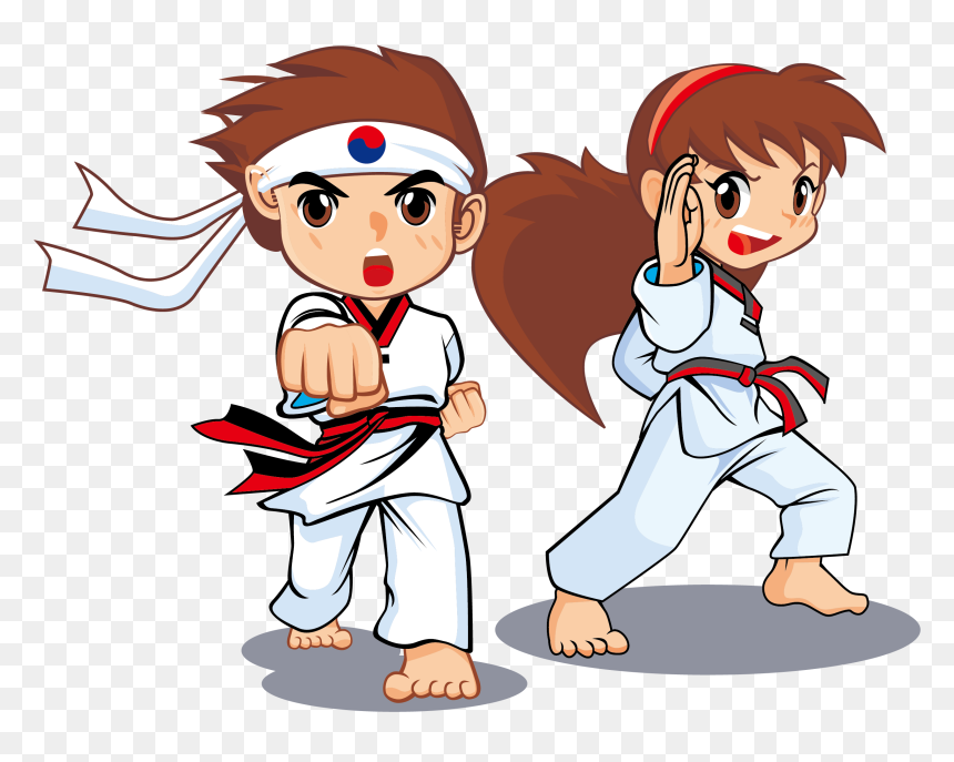 Clipart Boy Taekwondo - Taekwondo Clipart Png, Transparent Png - taekwondo png