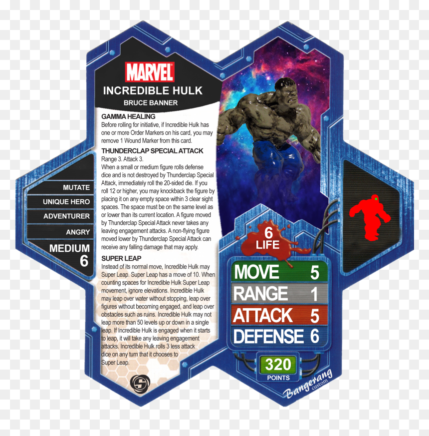The Book Of Incredible Hulk - Heroscape Hulk, HD Png Download - pyro png