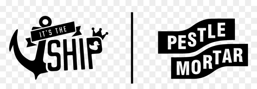 Pestle Mortar Clothing Logo, HD Png Download - mortar and pestle png