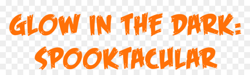 Glow Int The Dark Spooktacular Logo - Portable Network Graphics, HD Png Download - glow line png