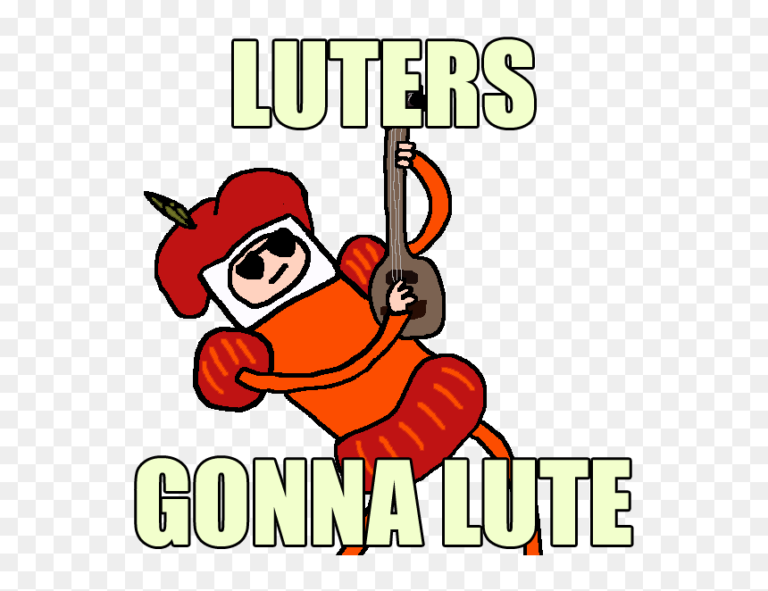 Finn"s Lute Quest - Cartoon Lute, HD Png Download - lute png
