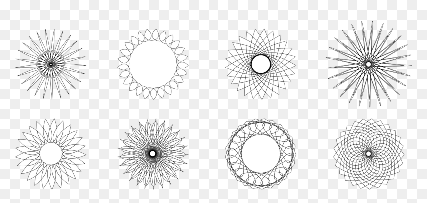 Circle, Geometrical, Creative, Mandala, Cool, Concepts, - 327d1060172, HD Png Download - cool shapes png