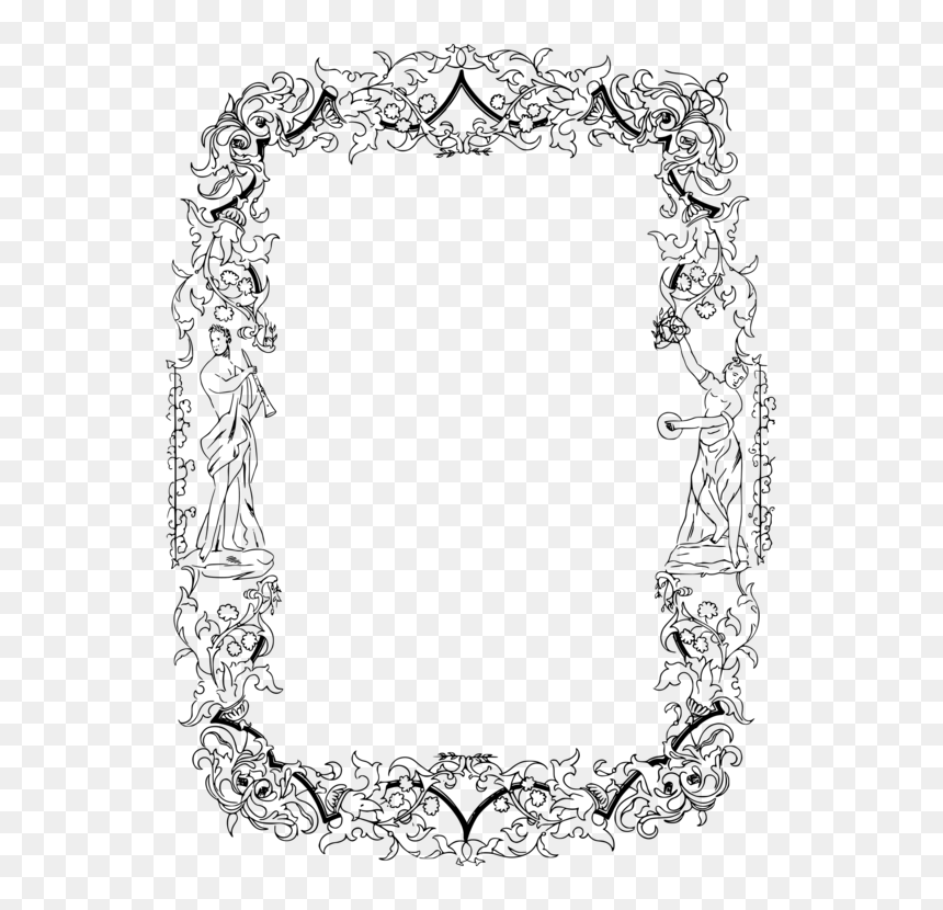 Clip Art, Hd Png Download - Line Art, Transparent Png - retro frame png