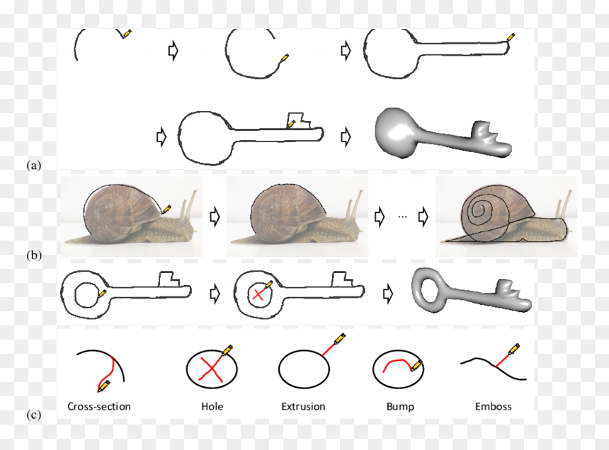 Snail, HD Png Download - pen circle png