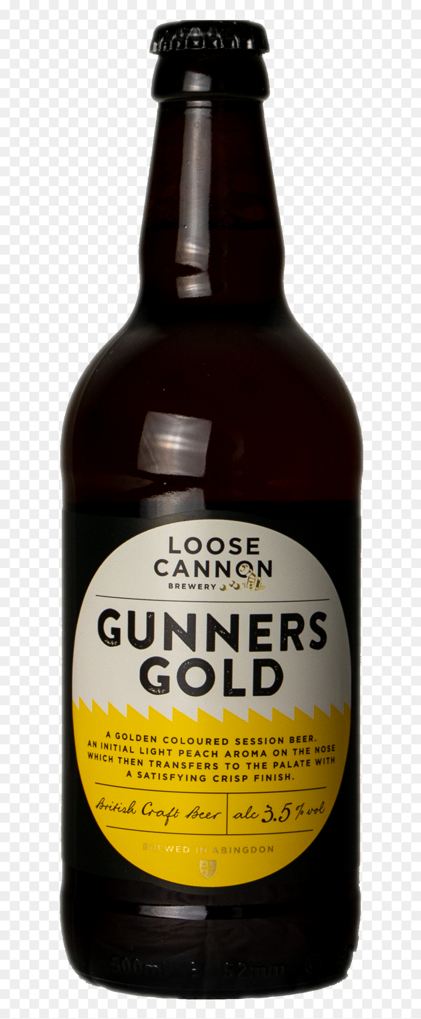 Beer Bottle, HD Png Download - gold bottle png