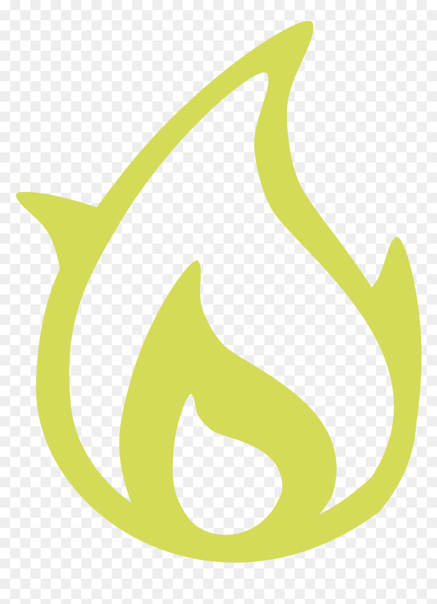 Home - Illustration, HD Png Download - green flame png