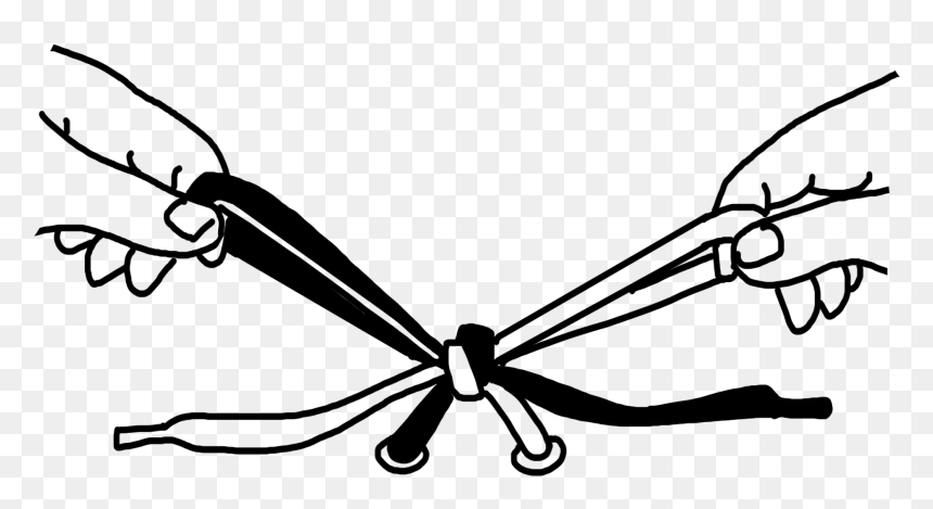 Line Art, HD Png Download - shoelace png