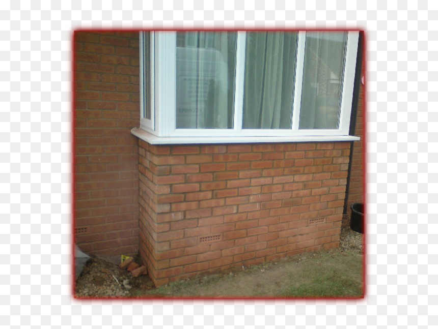 Adding A Bay Window To A Garage Conversion, HD Png Download - bay window png