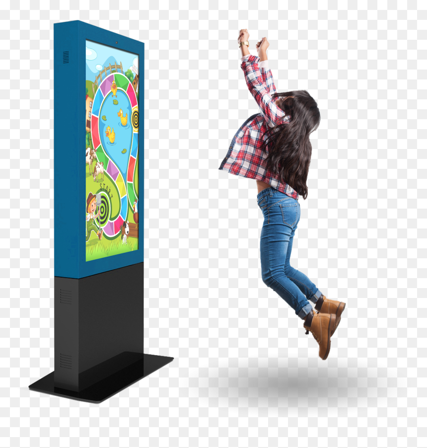 Banner, HD Png Download - kids jumping png