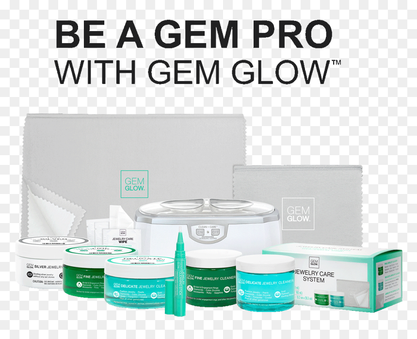 Gem Glow Full Product Line Mobile W Text2 - Box, HD Png Download - glow line png