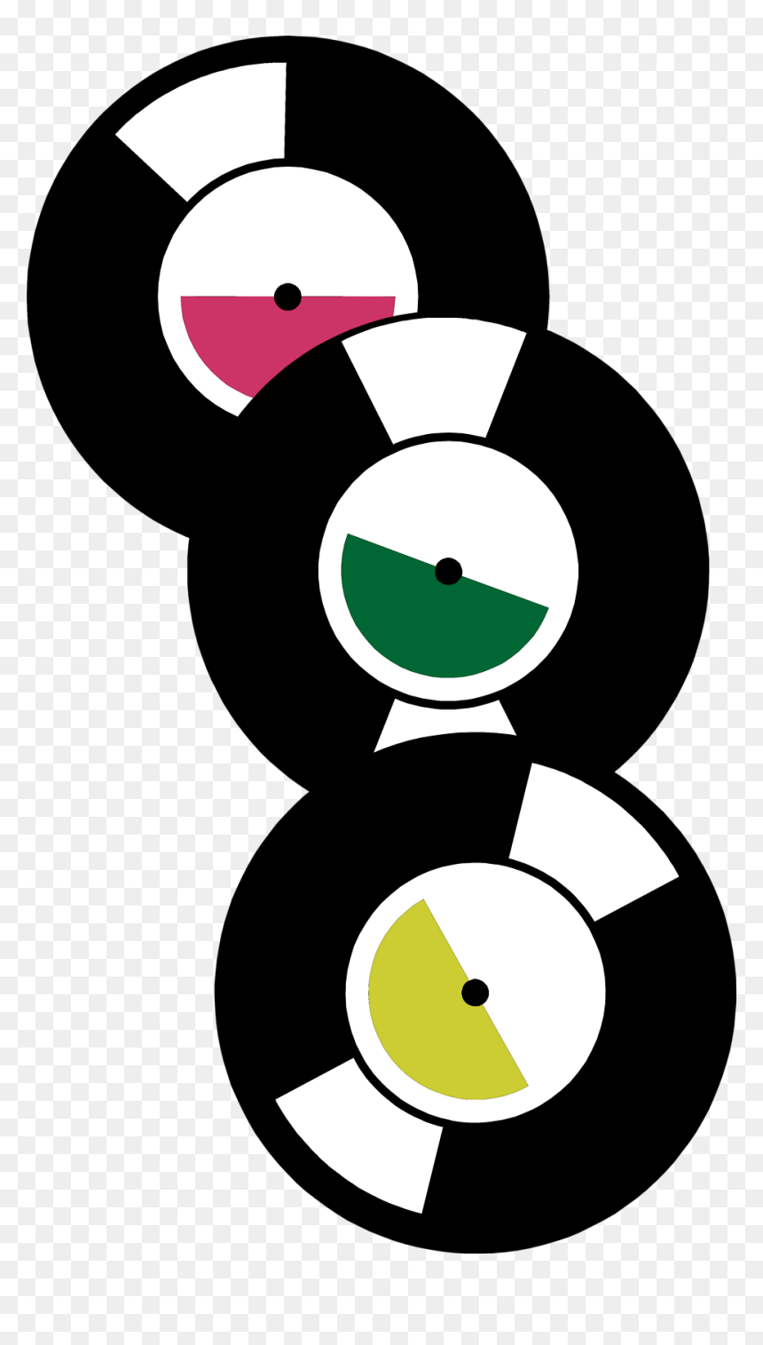 Music Record Clipart - Record Clipart, HD Png Download - broken record png