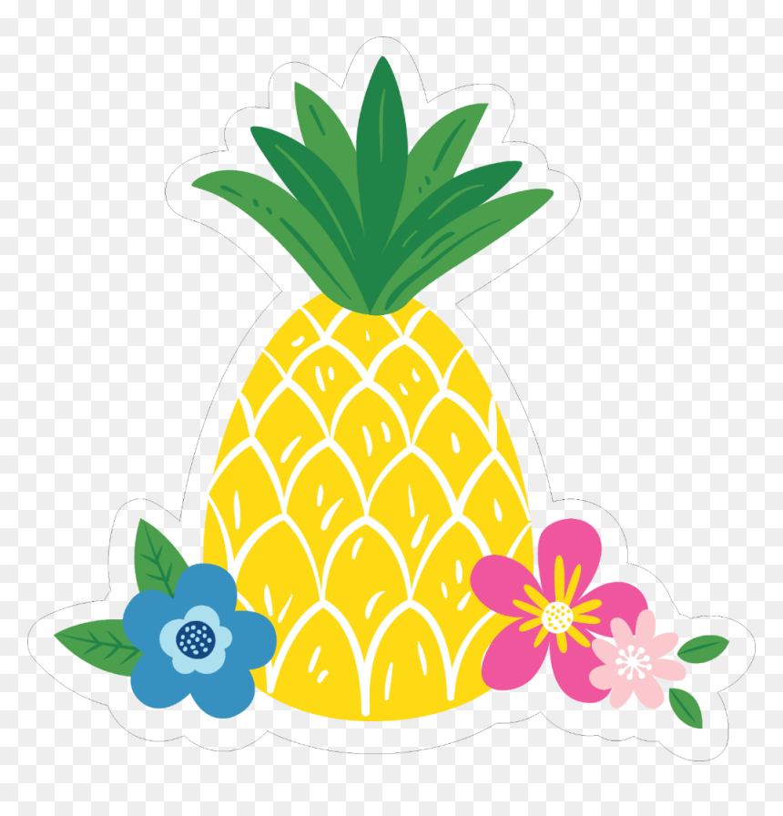 Clip Art, HD Png Download - pineapple silhouette png
