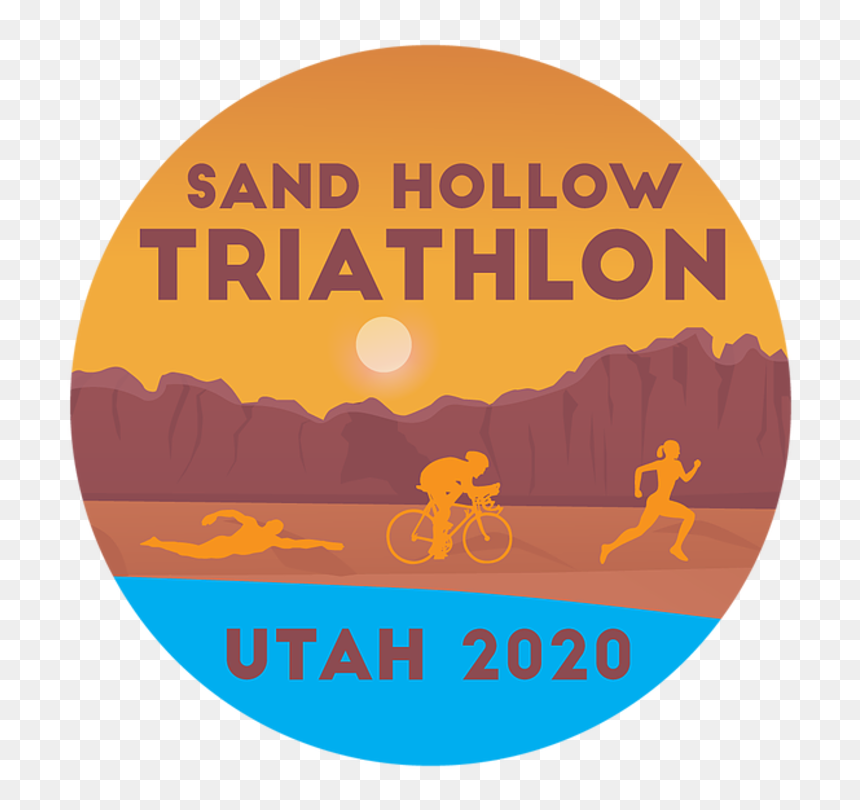 Sand Hollow Triathlon - Circle, HD Png Download - hollow circle png