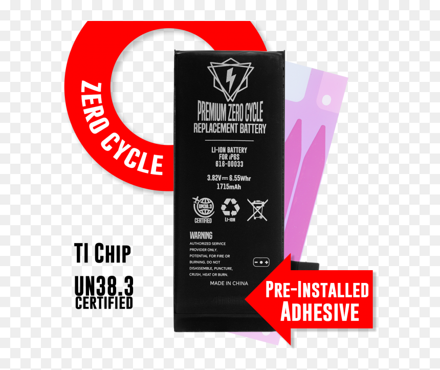Iphone 6s Battery Replacement - Graphic Design, HD Png Download - iphone battery png