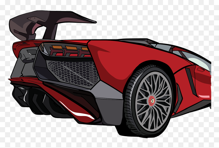 Dibujo Lamborgini Png, Transparent Png - lamborghini aventador png
