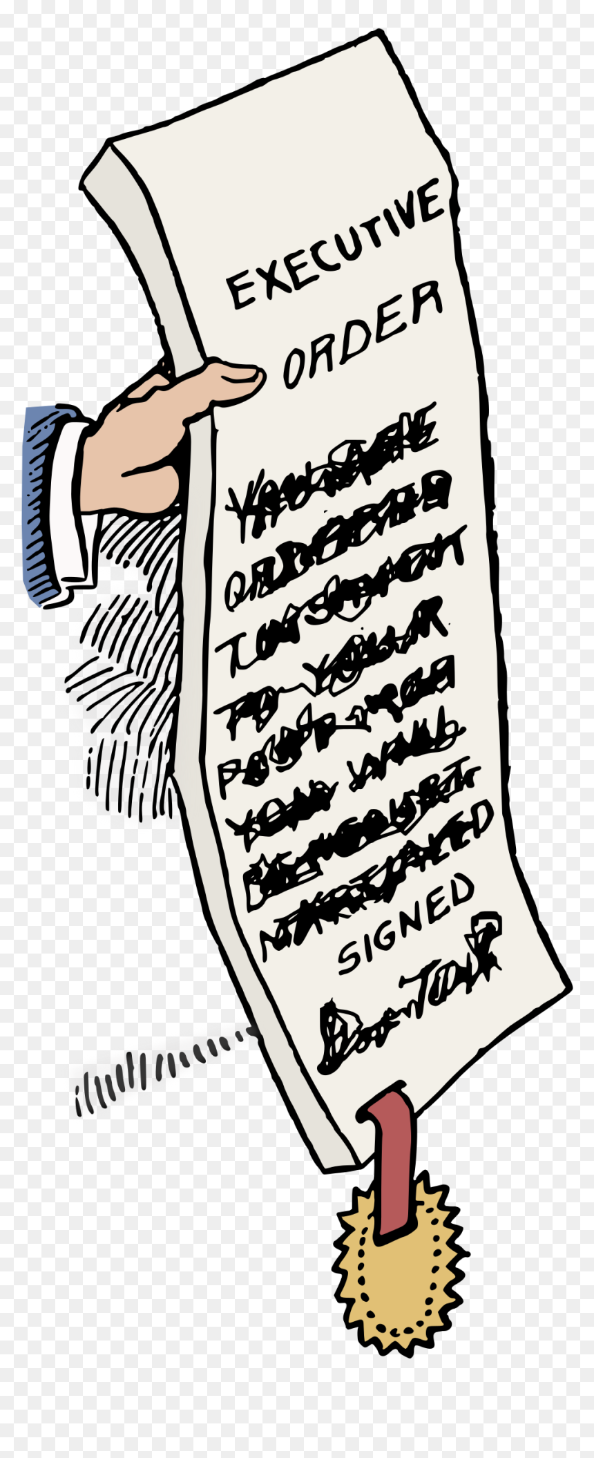 Executive Order Colour Clip Arts - Executive Order Clipart, HD Png Download - order icon png