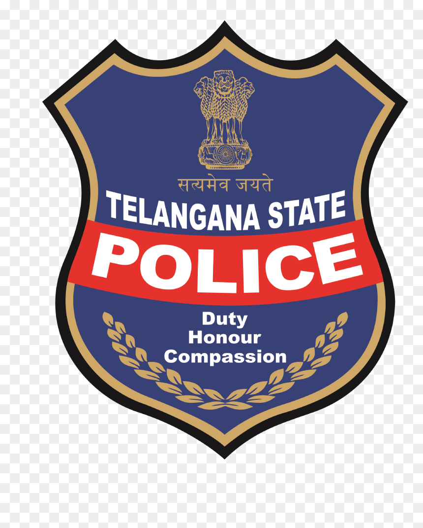 Telangana Police Logo Png - Telangana Police Logo, Transparent Png - police logo png