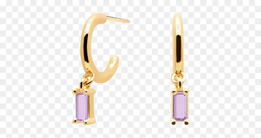 Pdpaola Peach Alia Gold Earrings, HD Png Download - piercings png