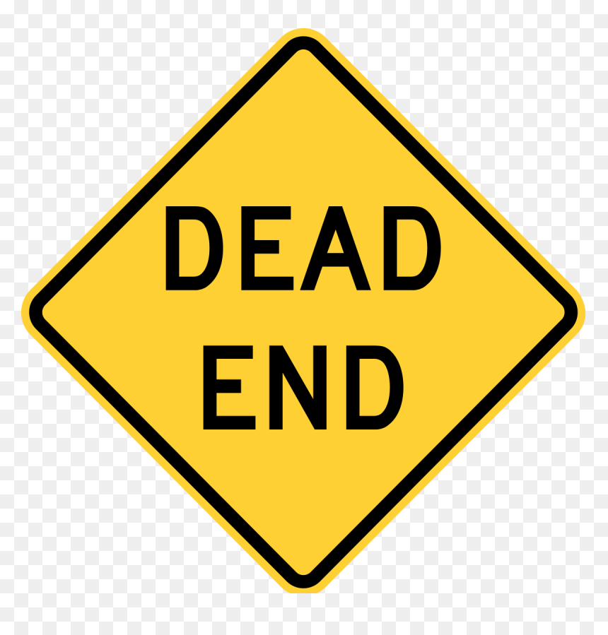 Dead End Sign, HD Png Download - ban sign png