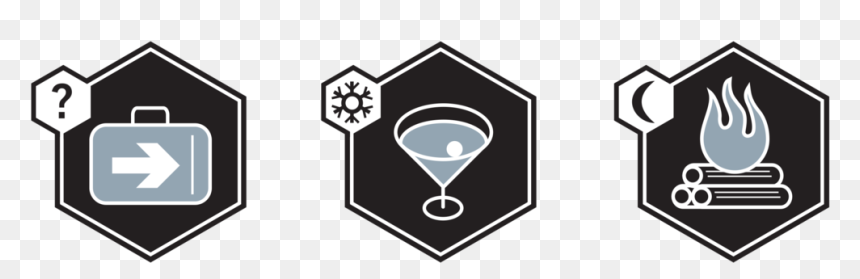 Travel Icons 2 Dissected, HD Png Download - travel icons png
