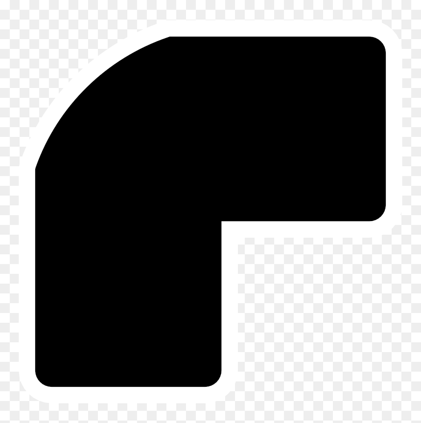 Mono Join Round - Portable Network Graphics, HD Png Download - white rounded rectangle png