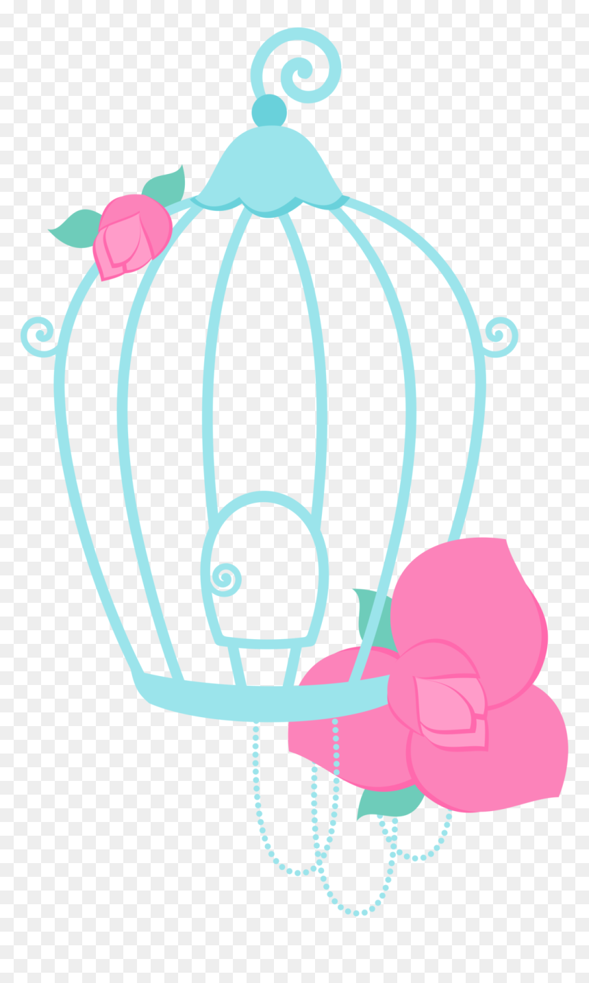 Picture Free Aves Pass Ros Corujas - Cute Cartoon Bird Cage, HD Png Download - pajaros png