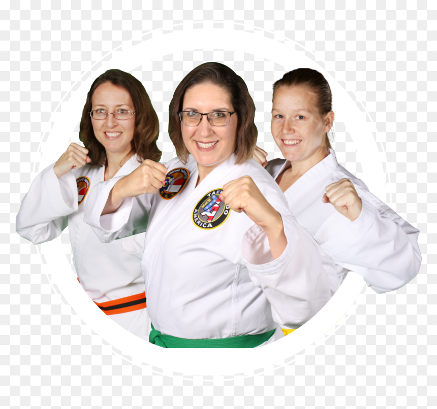 Three Taekwondo Moms , Png Download - Taekwondo, Transparent Png - taekwondo png