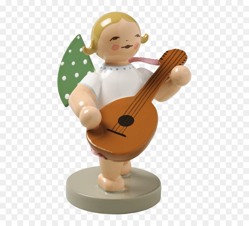 Angel With Lute - Wendt & Kühn, HD Png Download - lute png