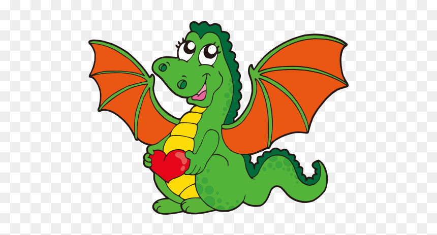 Dragon Cartoon Clip Art - Cartoon Cute Chinese Dragon, HD Png Download - cute dragon png