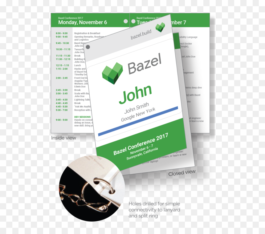 Nametag Event Programs Combo - Office Application Software, HD Png Download - nametag png