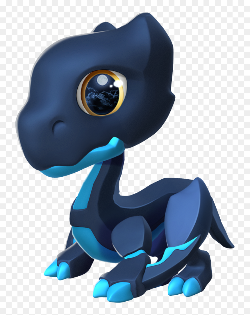 Midnight Dragon Baby - Portable Network Graphics, HD Png Download - baby cartoon png