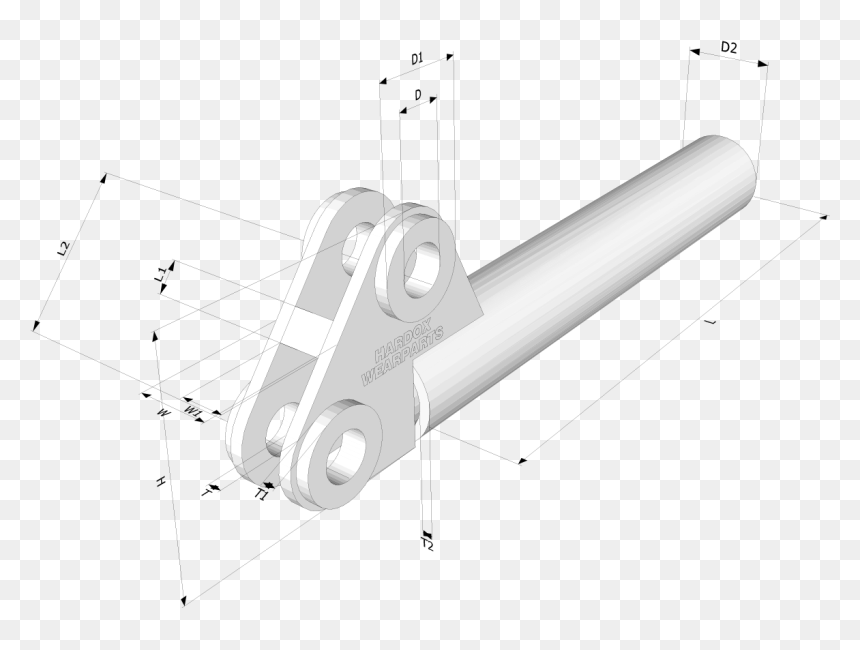 Links Spread Bar End - Lever, HD Png Download - life bar png