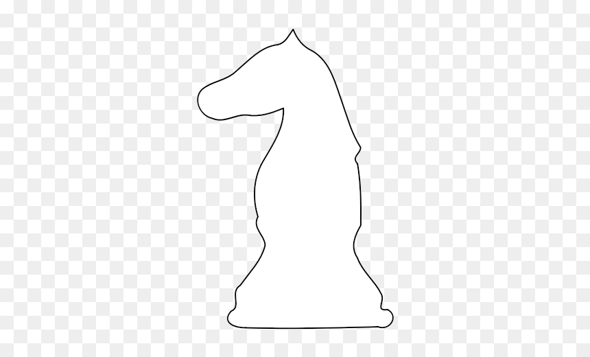 White Knight Chess Piece, HD Png Download - chess piece png