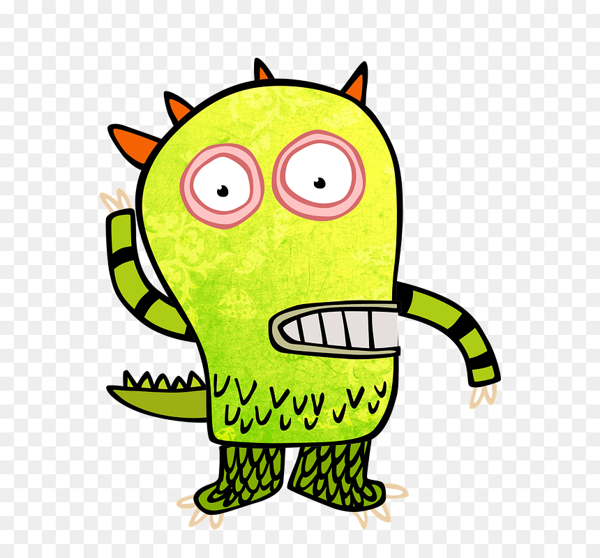 Monsters Images For Kids, HD Png Download - monster clipart png