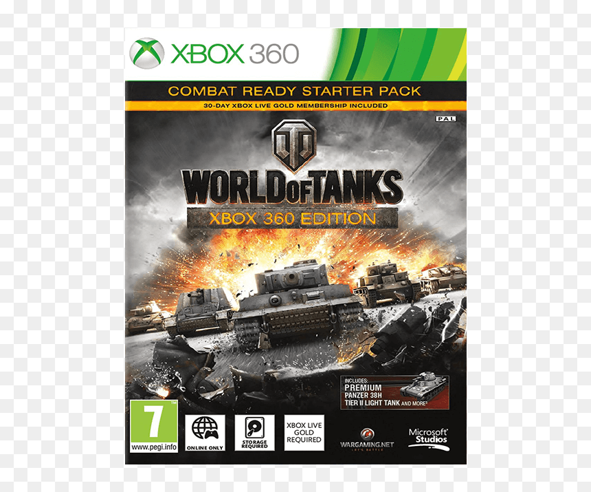 Xb360 World Of Tanks, HD Png Download - world of tanks png